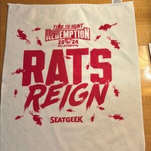 Florida Panthers Hockey SeatGeek Playoff Towel 2024